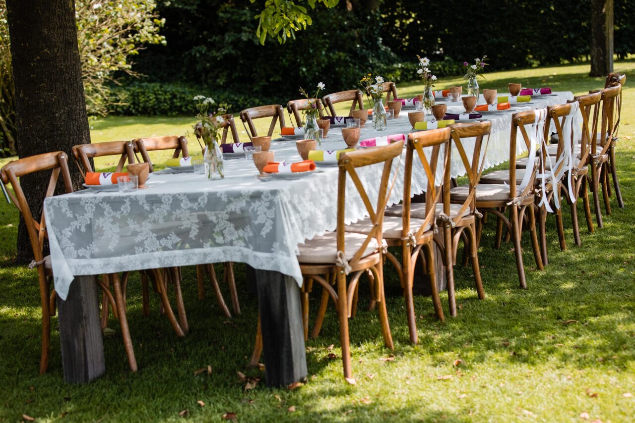 Brunch tijdens de bruiloft